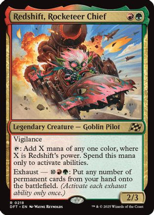 Redshift, Rocketeer Chief [Promo Pack: Aetherdrift] Foil