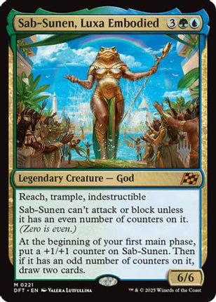 Sab-Sunen, Luxa Embodied [Promo Pack: Aetherdrift]