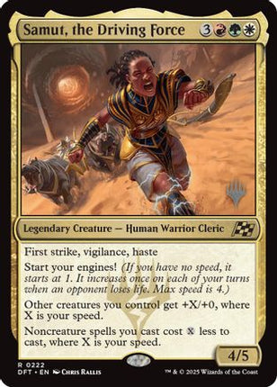 Samut, the Driving Force [Promo Pack: Aetherdrift]