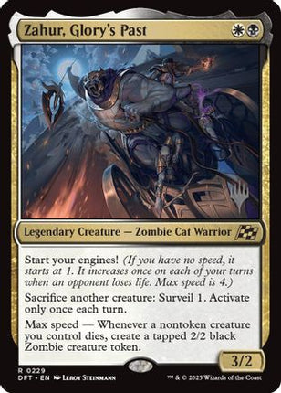 Zahur, Glory's Past [Promo Pack: Aetherdrift] Foil