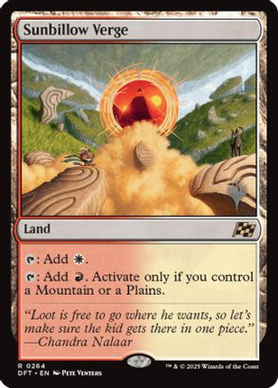Sunbillow Verge [Promo Pack: Aetherdrift]