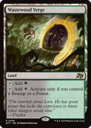Wastewood Verge [Promo Pack: Aetherdrift] Foil