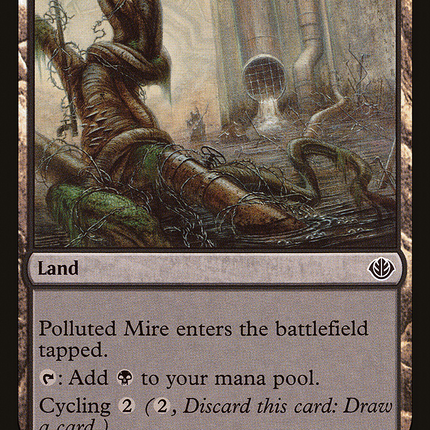 Polluted Mire [Duel Decks Anthology: Garruk vs. Liliana]