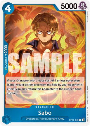Sabo (OP10-049) - Royal Blood Foil