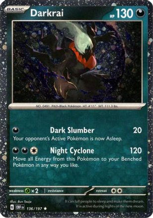 Darkrai (Cosmos Holo) - 136/null [Miscellaneous Cards & Products] Holofoil