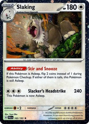 Slaking (Cosmos Holo) - 162/null [Miscellaneous Cards & Products] Holofoil