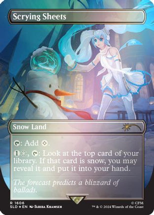 Scrying Sheets (Rainbow Foil) [Secret Lair Drop Series] Foil