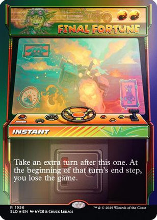 Final Fortune (Rainbow Foil) [Secret Lair Drop Series] Foil