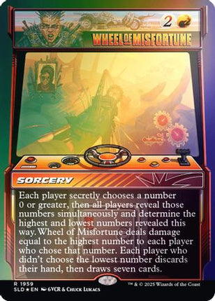 Wheel of Misfortune (1959) (Rainbow Foil) [Secret Lair Drop Series] Foil