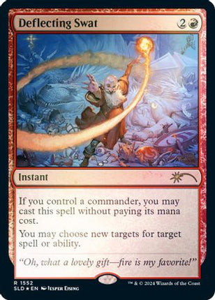 Deflecting Swat (Rainbow Foil) [Secret Lair Drop Series] Foil