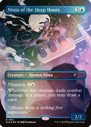 Ninja of the Deep Hours (Rainbow Foil) [Secret Lair Drop Series] Foil