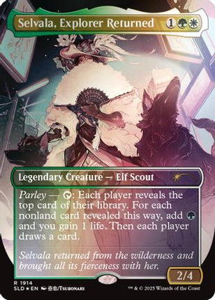 Selvala, Explorer Returned (Rainbow Foil) [Secret Lair Drop Series] Foil