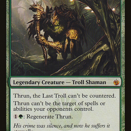 Thrun, the Last Troll [The List]