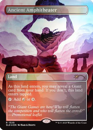 Ancient Amphitheater (Rainbow Foil) [Secret Lair Drop Series] Foil