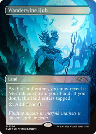 Wanderwine Hub (Rainbow Foil) [Secret Lair Drop Series] Foil