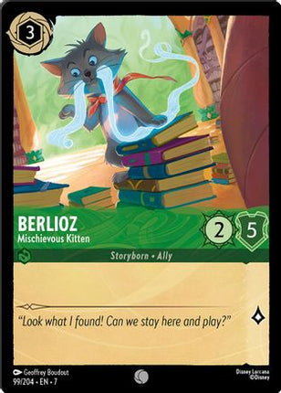 Berlioz - Mischievous Kitten (99/204) - Archazias Island Cold Foil