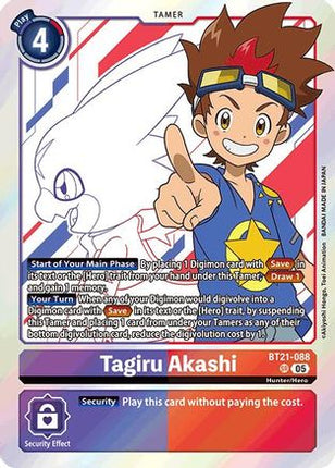 Tagiru Akashi [BT21-088] [World Convergence] Foil