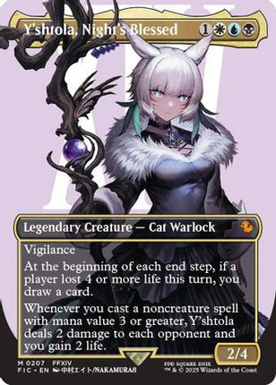 Y'shtola, Night's Blessed (Borderless) [Commander: FINAL FANTASY]