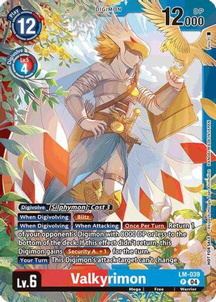 Valkyrimon (Limited Card Pack) [LM-039] [World Convergence]