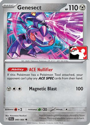Genesect (40) [Prize Pack Series Cards] Holofoil