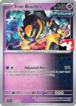 Iron Boulder 071- Prize Pack Series Cards Holofoil