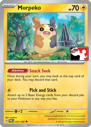 Morpeko - 072-167 (72) [Prize Pack Series Cards]