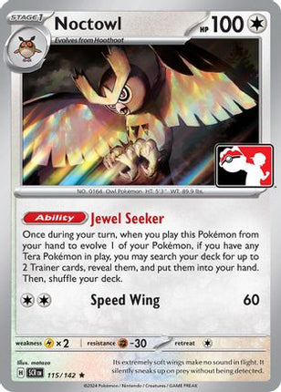 Noctowl 115- Prize Pack Series Cards