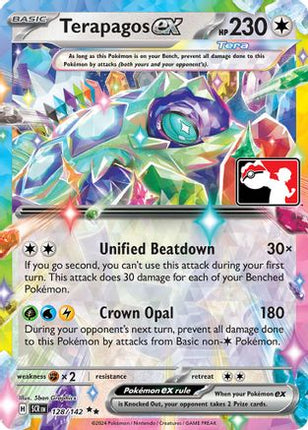 Terapagos ex 128/142 - Prize Pack Series Cards Holofoil