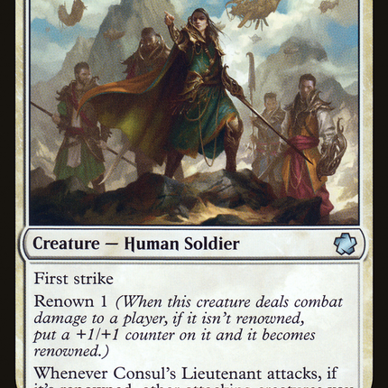 Consul's Lieutenant [Game Night 2019]
