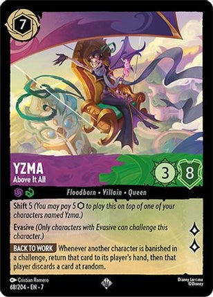 Yzma - Above It All (68/204) - Archazias Island Cold Foil