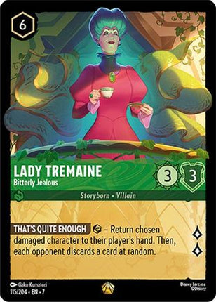 Lady Tremaine - Bitterly Jealous (115/204) - Archazias Island Cold Foil