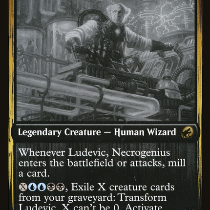 Ludevic, Necrogenius // Olag, Ludevic's Hubris [Innistrad: Double Feature]