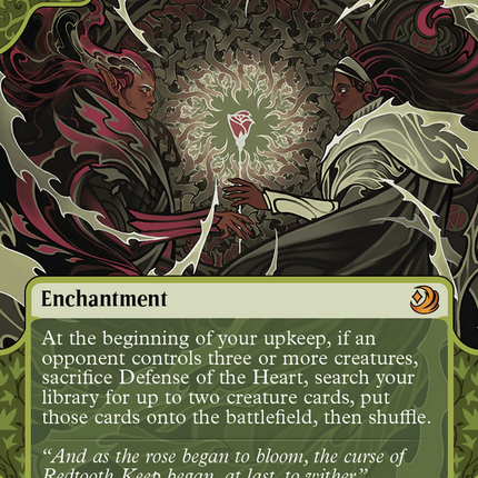 Defense of the Heart (Showcase) (Borderless) [Wilds of Eldraine: Enchanting Tales]