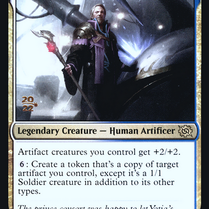 Urza, Prince of Kroog [The Brothers' War Promos] Prerelease Foil