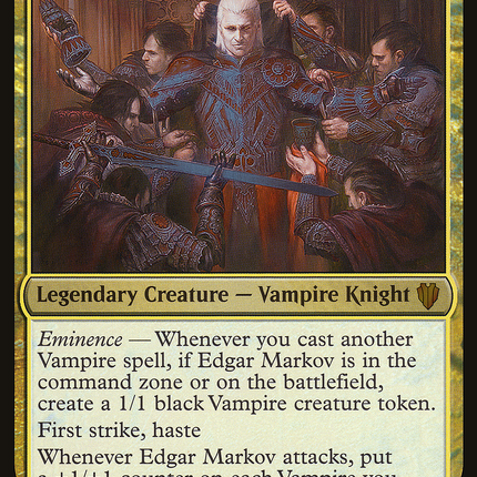 Edgar Markov [Commander 2017 Oversized] Foil
