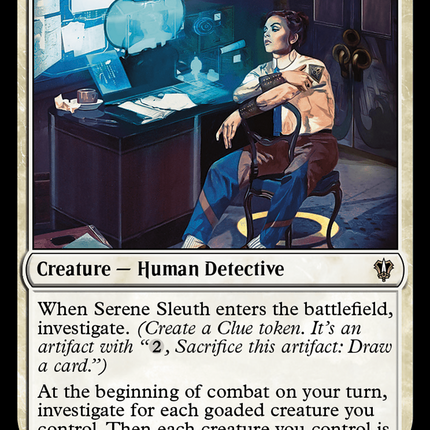 Serene Sleuth [Murders at Karlov Manor Commander]
