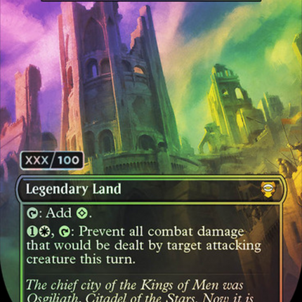 Kor Haven (Borderless) [Tales of Middle-earth Commander] Serialized Foil