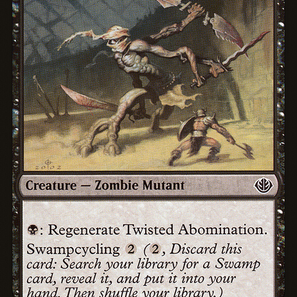Twisted Abomination [Duel Decks Anthology: Garruk vs. Liliana]