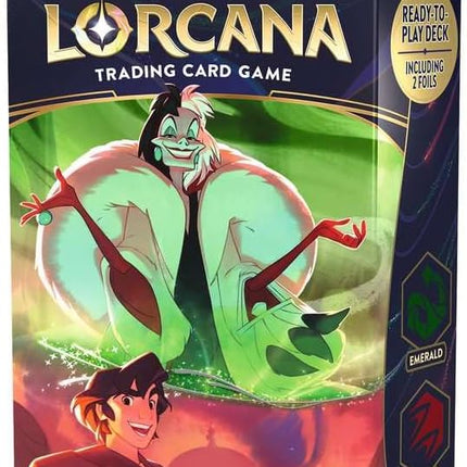 Disney Lorcana - The First Chapter - Starter Deck -Emerald/Ruby