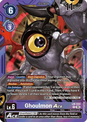 Ghoulmon ACE (Limited Card Pack) [LM-044] [World Convergence]