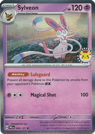 Sylveon - 040/131 (Pokemon Day) [Miscellaneous Cards & Products] Holofoil