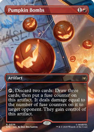 Pumpkin Bombs (Borderless) [Marvel's Spider-Man: Eternal-Legal] Foil