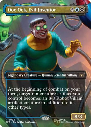 Doc Ock, Evil Inventor (Borderless) [Marvel's Spider-Man: Eternal-Legal] Foil
