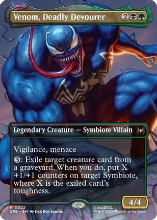 Venom, Deadly Devourer (Borderless) [Marvel's Spider-Man: Eternal-Legal] Foil