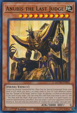 Anubis the Last Judge [MZTM-EN003] Ultra Rare 1st Edition