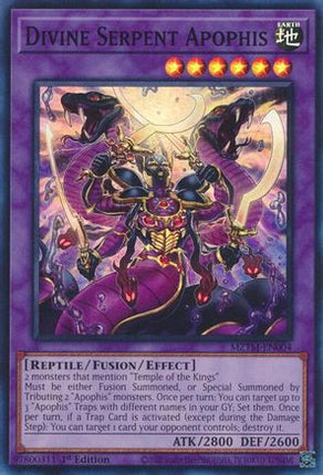 Divine Serpent Apophis [MZTM-EN004] Super Rare 1st Edition