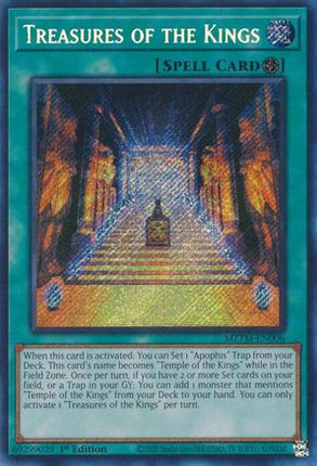 Treasures of the Kings [MZTM-EN006] Secret Rare 1st Edition