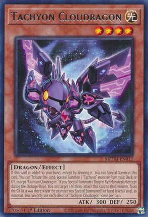 Tachyon Cloudragon [MZTM-EN012] Rare 1st Edition