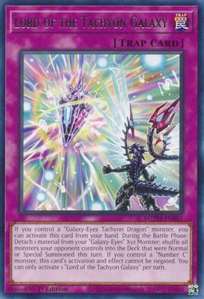 Lord of the Tachyon Galaxy  [MZTM-EN017] Rare 1st Edition