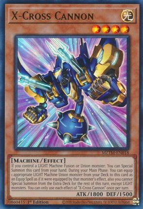 X-Cross Cannon [MZTM-EN018] Ultra Rare 1st Edition